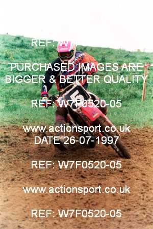 Photo: W7F0520-05 ActionSport Photography 26/07/1997 Corsham SSC Masters of Motocross _6_Adults #5