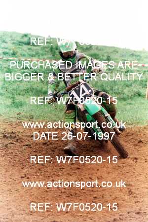 Photo: W7F0520-15 ActionSport Photography 26/07/1997 Corsham SSC Masters of Motocross _6_Adults #14