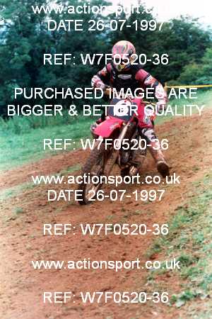 Photo: W7F0520-36 ActionSport Photography 26/07/1997 Corsham SSC Masters of Motocross _6_Adults #6