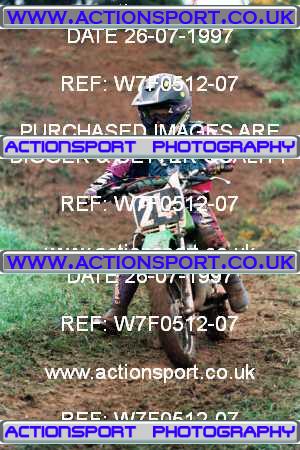 Photo: W7F0512-07 ActionSport Photography 26/07/1997 Corsham SSC Masters of Motocross _2_60s #24