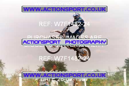 Photo: W7F1482-24 ActionSport Photography 26/07/1997 YMSA Supernational - Wildtracks _5_Schoolboy125s #49