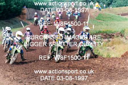 Photo: W8F1500-11 ActionSport Photography 3,4/08/1997 ACU BYMX Cambridge Junior SC Cat Finning Youth International - Mildenhall  _4_60s #18