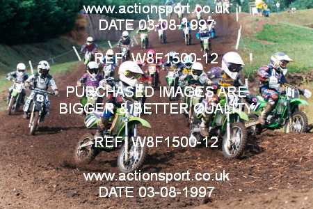 Photo: W8F1500-12 ActionSport Photography 3,4/08/1997 ACU BYMX Cambridge Junior SC Cat Finning Youth International - Mildenhall  _4_60s #18