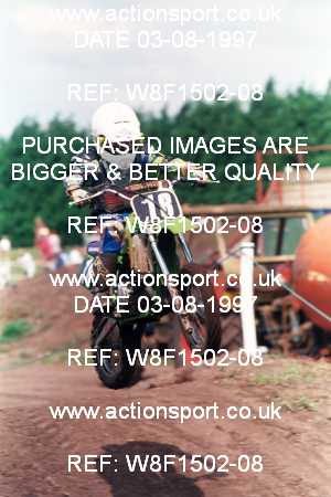 Photo: W8F1502-08 ActionSport Photography 3,4/08/1997 ACU BYMX Cambridge Junior SC Cat Finning Youth International - Mildenhall  _4_60s #18
