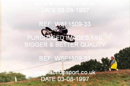 Photo: W8F1509-33 ActionSport Photography 3,4/08/1997 ACU BYMX Cambridge Junior SC Cat Finning Youth International - Mildenhall  _1_125s #39