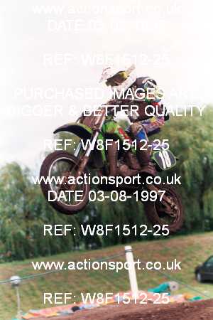 Photo: W8F1512-25 ActionSport Photography 3,4/08/1997 ACU BYMX Cambridge Junior SC Cat Finning Youth International - Mildenhall  _4_60s #18