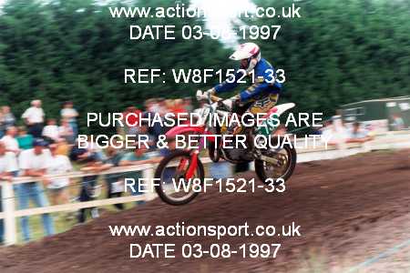 Photo: W8F1521-33 ActionSport Photography 3,4/08/1997 ACU BYMX Cambridge Junior SC Cat Finning Youth International - Mildenhall  _3_80s #13