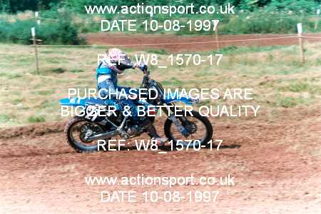 Photo: W8_1570-17 ActionSport Photography 10/08/1997 AMCA Raglan MXC [125 250 750cc Championships] - The Hendre  _2_Juniors #27