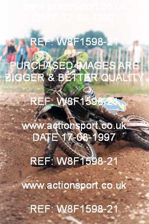 Photo: W8F1598-21 ActionSport Photography 17/08/1997 AMCA Moseley MXC - Brownhills  _1_Experts #2
