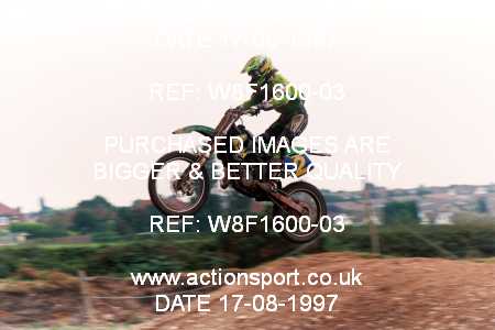 Photo: W8F1600-03 ActionSport Photography 17/08/1997 AMCA Moseley MXC - Brownhills  _1_Experts #2