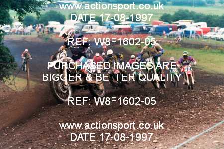 Photo: W8F1602-05 ActionSport Photography 17/08/1997 AMCA Moseley MXC - Brownhills  _3_250-750Juniors #9990