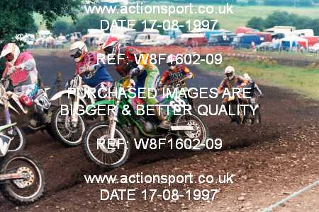 Photo: W8F1602-09 ActionSport Photography 17/08/1997 AMCA Moseley MXC - Brownhills  _3_250-750Juniors #9990
