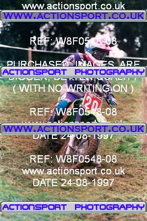 Photo: W8F0548-08 ActionSport Photography 25/08/1997 YMSA Poole & Parkstone MC 2 Day _3_80s #20