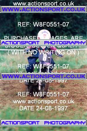 Photo: W8F0551-07 ActionSport Photography 25/08/1997 YMSA Poole & Parkstone MC 2 Day _4_60s #8
