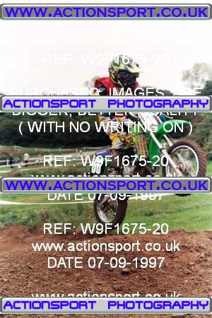 Photo: W9F1675-20 ActionSport Photography 07/09/1997 BSMA National Cotswold Youth MC - Church Lench _1_60s #66