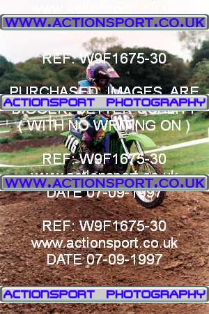 Photo: W9F1675-30 ActionSport Photography 07/09/1997 BSMA National Cotswold Youth MC - Church Lench _1_60s #116