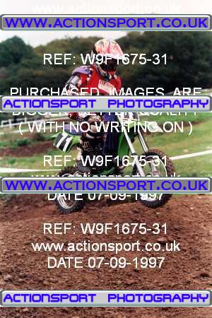 Photo: W9F1675-31 ActionSport Photography 07/09/1997 BSMA National Cotswold Youth MC - Church Lench _1_60s #71