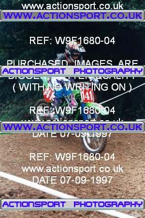 Photo: W9F1680-04 ActionSport Photography 07/09/1997 BSMA National Cotswold Youth MC - Church Lench _2_80s #141