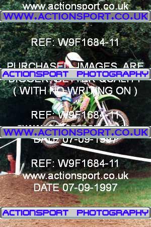 Photo: W9F1684-11 ActionSport Photography 07/09/1997 BSMA National Cotswold Youth MC - Church Lench _3_100s #88