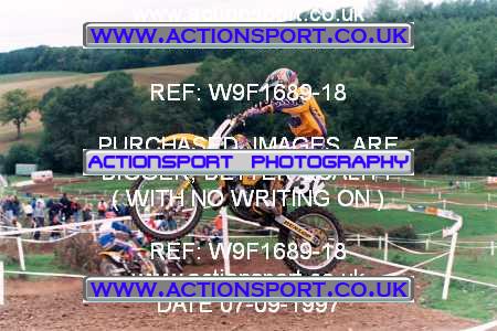 Photo: W9F1689-18 ActionSport Photography 07/09/1997 BSMA National Cotswold Youth MC - Church Lench _5_AMX #132