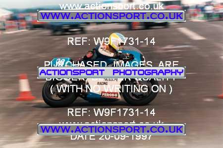 Photo: W9F1731-14 ActionSport Photography 20/09/1997 North Glos MCC Motorcycle Road Races - Hullavington _1_Solos #38