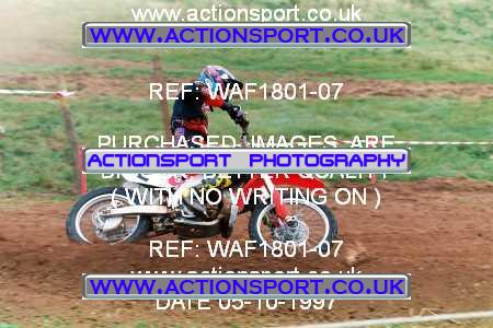 Photo: WAF1801-07 ActionSport Photography 05/10/1997 AMCA Ollerton MXC [250 Qualifiers] - Bevercotes _3_250Qualifiers #92