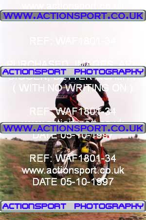 Photo: WAF1801-34 ActionSport Photography 05/10/1997 AMCA Ollerton MXC [250 Qualifiers] - Bevercotes _3_250Qualifiers #92