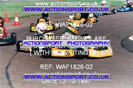Photo: WAF1826-02 ActionSport Photography 12/10/1997 Hunts Kart Club - Kimbolton _3_Cadets #72