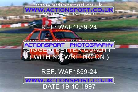 Photo: WAF1859-24 ActionSport Photography 19/10/1997 High Moor Motor Club Stages Rally - Three Sisters, Wigan _1_AllCompetitors #12