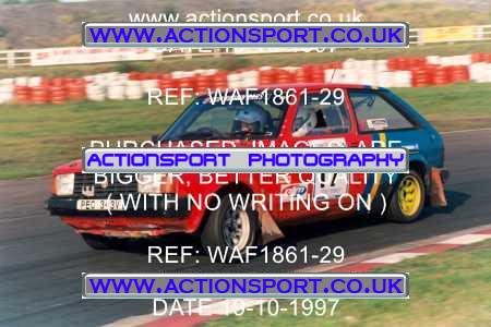 Photo: WAF1861-29 ActionSport Photography 19/10/1997 High Moor Motor Club Stages Rally - Three Sisters, Wigan _1_AllCompetitors #17