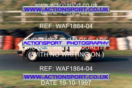 Photo: WAF1864-04 ActionSport Photography 19/10/1997 High Moor Motor Club Stages Rally - Three Sisters, Wigan _1_AllCompetitors #34
