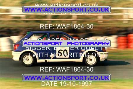 Photo: WAF1864-30 ActionSport Photography 19/10/1997 High Moor Motor Club Stages Rally - Three Sisters, Wigan _1_AllCompetitors #60