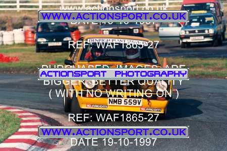 Photo: WAF1865-27 ActionSport Photography 19/10/1997 High Moor Motor Club Stages Rally - Three Sisters, Wigan _1_AllCompetitors #22