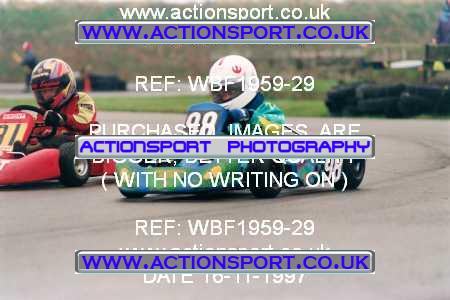 Photo: WBF1959-29 ActionSport Photography 16/11/1997 Shenington Kart Club _7_Cadets #98