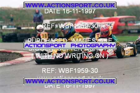 Photo: WBF1959-30 ActionSport Photography 16/11/1997 Shenington Kart Club _7_Cadets #58