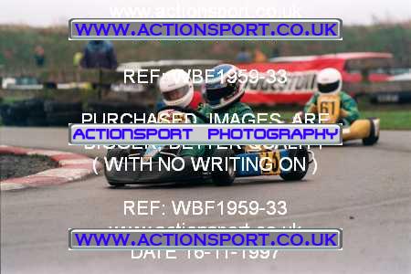 Photo: WBF1959-33 ActionSport Photography 16/11/1997 Shenington Kart Club _7_Cadets #23