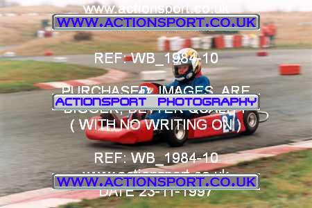 Photo: WB_1984-10 ActionSport Photography 23/11/1997 Manchester & Buxton Kart Club - Three Sisters, Wigan _3_JuniorTKM #27