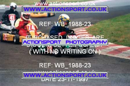 Photo: WB_1988-23 ActionSport Photography 23/11/1997 Manchester & Buxton Kart Club - Three Sisters, Wigan _1_SeniorTKM #68