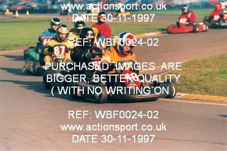 Photo: WBF0024-02 ActionSport Photography 30/11/1997 Dunkeswell Kart Club _4_SeniorTKM #48