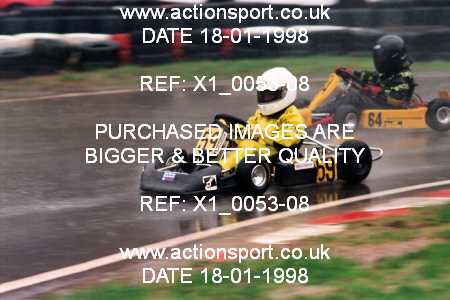 Photo: X1_0053-08 ActionSport Photography 18/01/1998 Buckmore Park Kart Club _2_Cadets #59