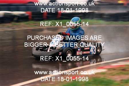 Photo: X1_0055-14 ActionSport Photography 18/01/1998 Buckmore Park Kart Club _5_JuniorTKM #43