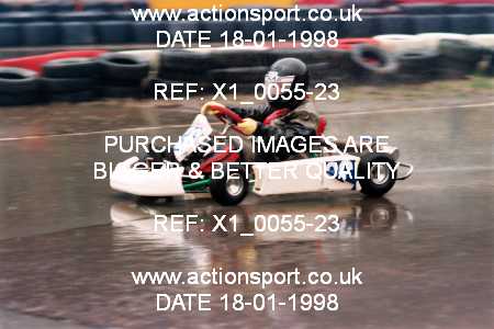 Photo: X1_0055-23 ActionSport Photography 18/01/1998 Buckmore Park Kart Club _5_JuniorTKM #36