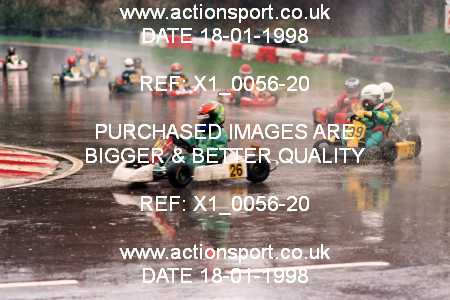 Photo: X1_0056-20 ActionSport Photography 18/01/1998 Buckmore Park Kart Club _2_Cadets #39