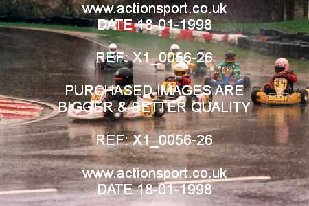 Photo: X1_0056-26 ActionSport Photography 18/01/1998 Buckmore Park Kart Club _2_Cadets #14