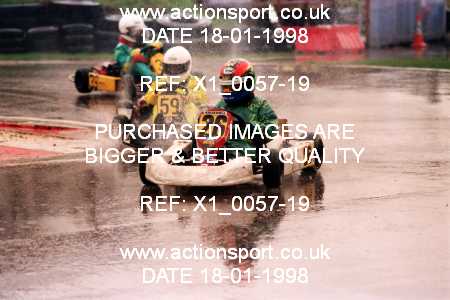 Photo: X1_0057-19 ActionSport Photography 18/01/1998 Buckmore Park Kart Club _2_Cadets #59