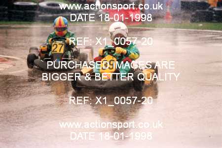 Photo: X1_0057-20 ActionSport Photography 18/01/1998 Buckmore Park Kart Club _2_Cadets #39