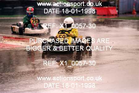 Photo: X1_0057-30 ActionSport Photography 18/01/1998 Buckmore Park Kart Club _2_Cadets #59