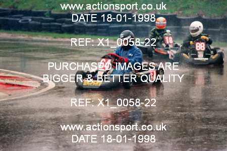 Photo: X1_0058-22 ActionSport Photography 18/01/1998 Buckmore Park Kart Club _3_SeniorTKM #64