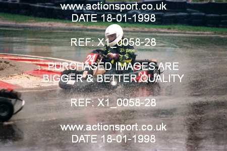 Photo: X1_0058-28 ActionSport Photography 18/01/1998 Buckmore Park Kart Club _3_SeniorTKM #24