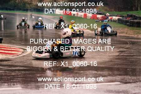 Photo: X1_0060-16 ActionSport Photography 18/01/1998 Buckmore Park Kart Club _5_JuniorTKM #72